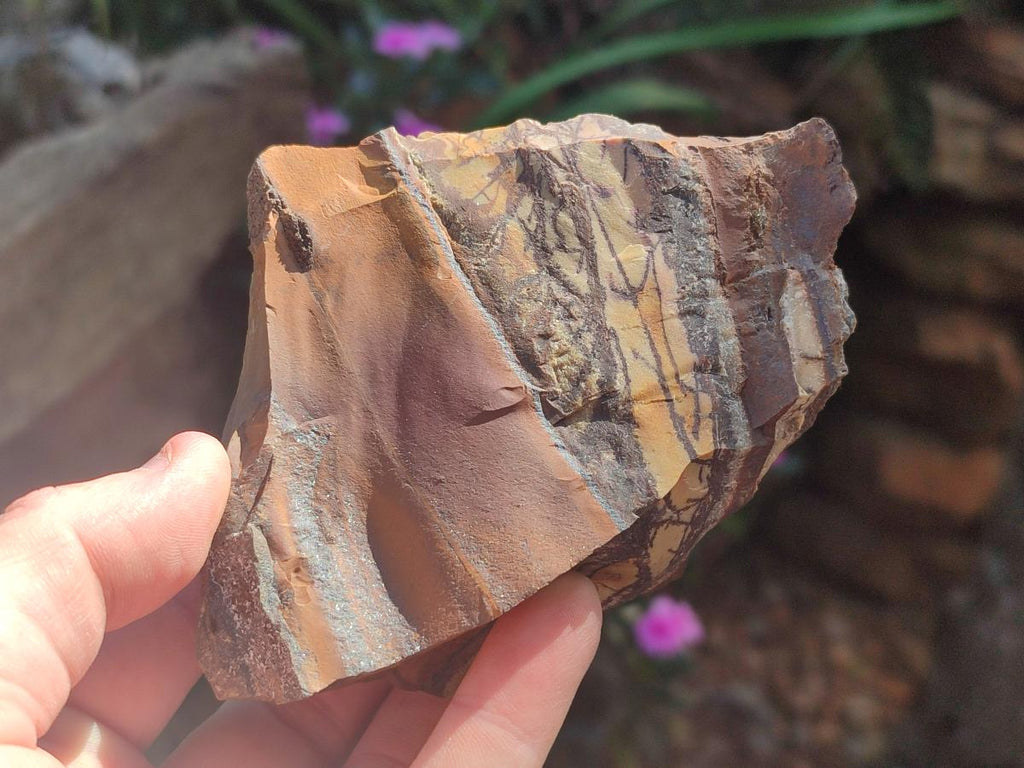 Natural Nguni Jasper Cobbed Specimens x 6 From Northern Cape, South Africa - Toprock Gemstones and Minerals 