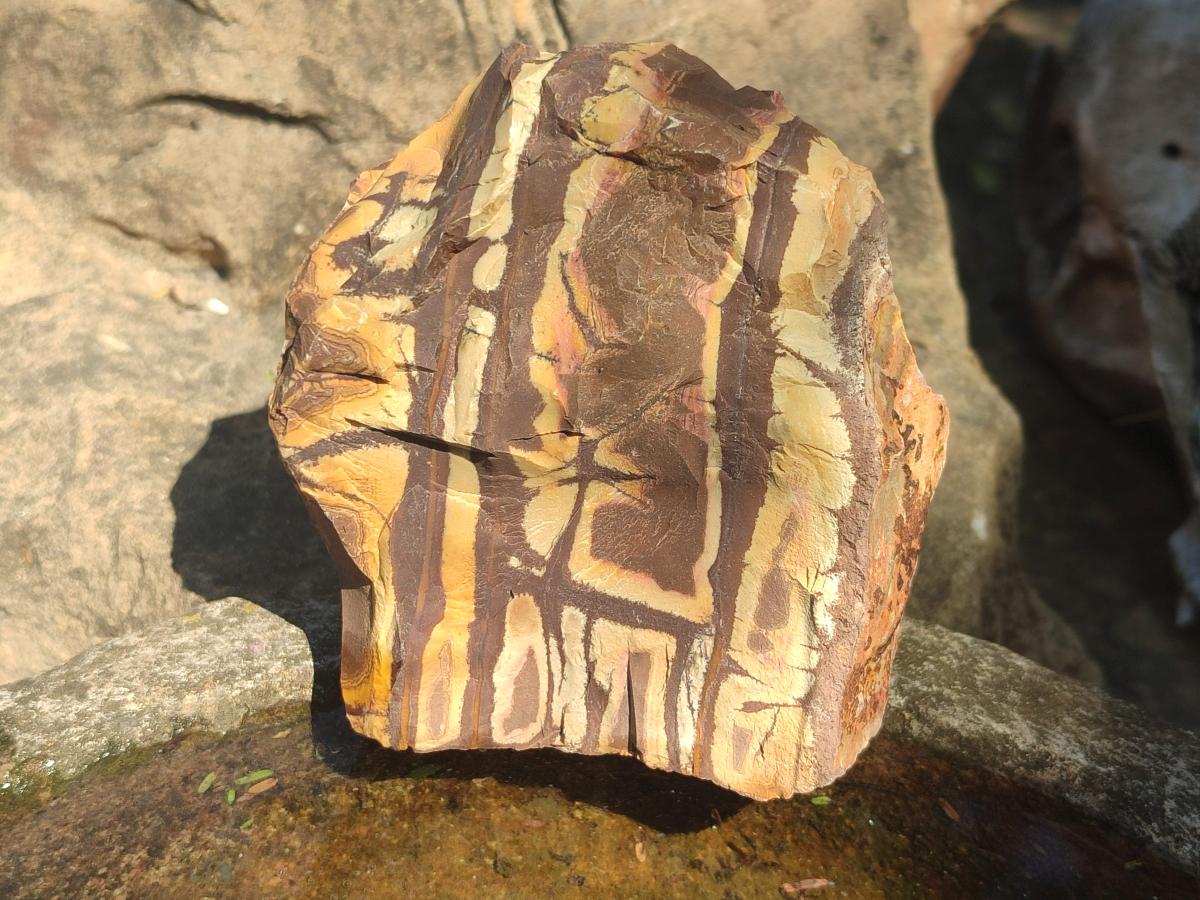Natural Nguni Jasper Cobbed Specimens x 6 From Northern Cape, South Africa - Toprock Gemstones and Minerals 