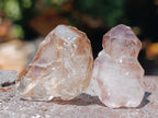 Natural Smokey Window Amethyst Crystals x 35 From Chiredzi, Zimbabwe - Toprock Gemstones and Minerals 