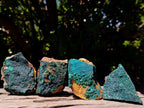 Natural Botryoidal Crystalline Malachite Specimens x 24 From Tenke Fungurume, Congo - Toprock Gemstones and Minerals 