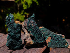 Natural Botryoidal Crystalline Malachite Specimens x 24 From Tenke Fungurume, Congo - Toprock Gemstones and Minerals 
