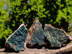 Natural Botryoidal Crystalline Malachite Specimens x 24 From Tenke Fungurume, Congo - Toprock Gemstones and Minerals 