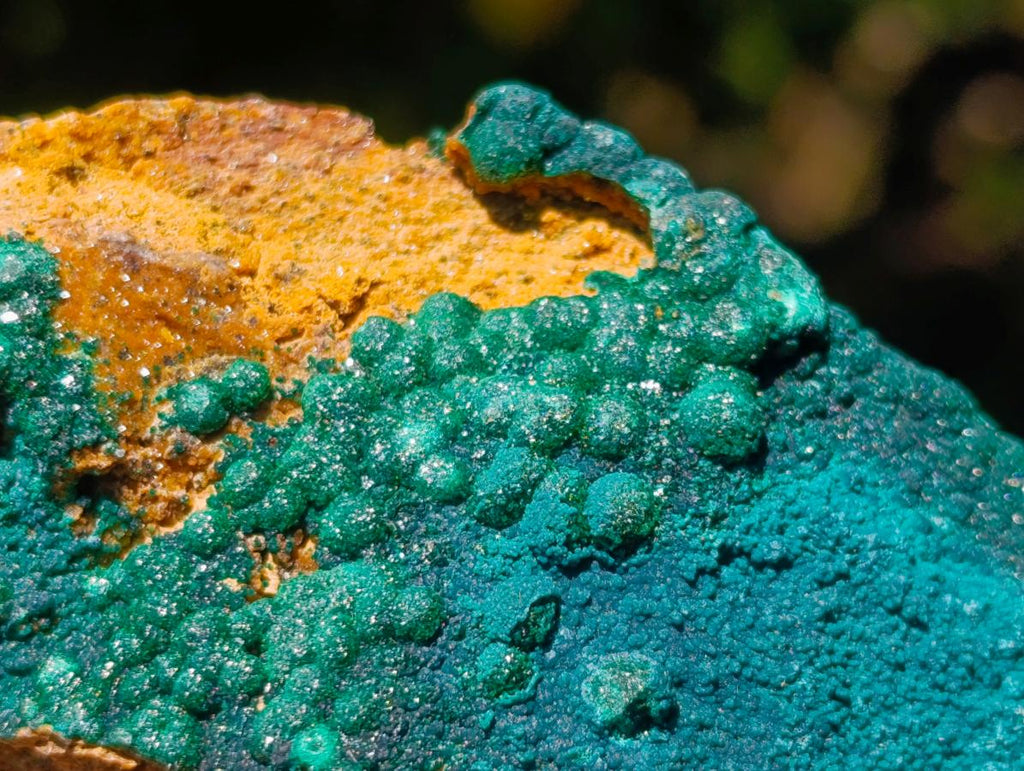 Natural Botryoidal Crystalline Malachite Specimens x 24 From Tenke Fungurume, Congo - Toprock Gemstones and Minerals 