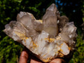 Natural Red Hematoid Quartz Crystal Clusters x 2 From Karoi, Zimbabwe - Toprock Gemstones and Minerals 