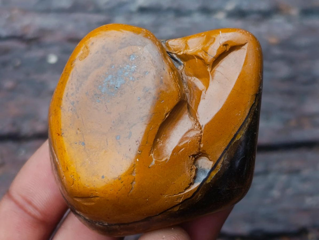 Polished Golden Tigers Eye Tumbled Free Forms x 2,54 Kg Lot From Prieska, South Africa - Toprock Gemstones and Minerals 