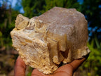 Natural Stacked Rhombohedral Calcite Specimens with Phosphorus Aragonite x 2 From Albert's Mountain, Lesotho - Toprock Gemstones and Minerals 