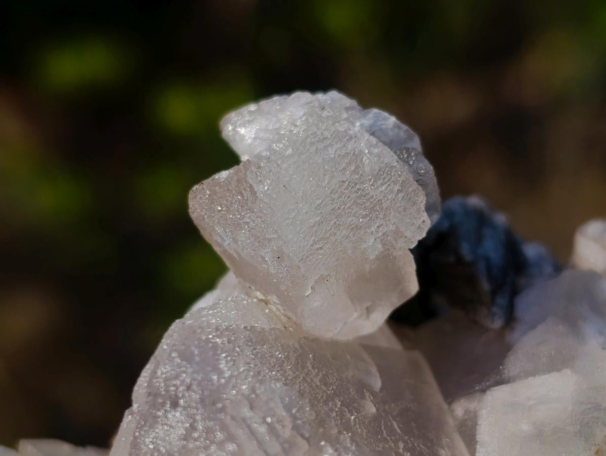 Natural Stacked Rhombohedral Calcite Specimens with Phosphorus Aragonite x 2 From Albert's Mountain, Lesotho - Toprock Gemstones and Minerals 