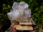 Natural Stacked Rhombohedral Calcite Specimens with Phosphorus Aragonite x 2 From Albert's Mountain, Lesotho - Toprock Gemstones and Minerals 