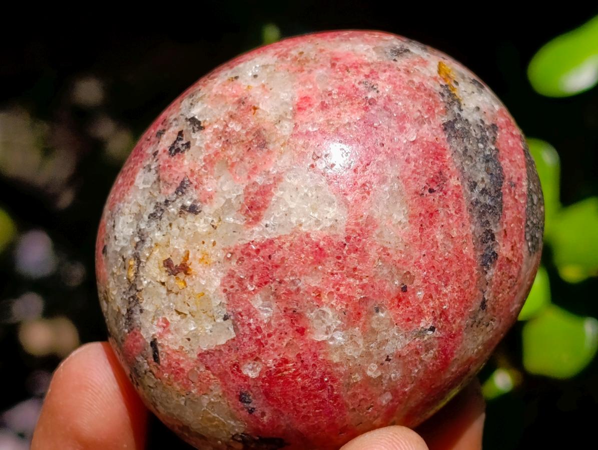 Polished Red Rhodesian Rhodonite Free Forms x 10 From Rhusinga, Zimbabwe - Toprock Gemstones and Minerals 