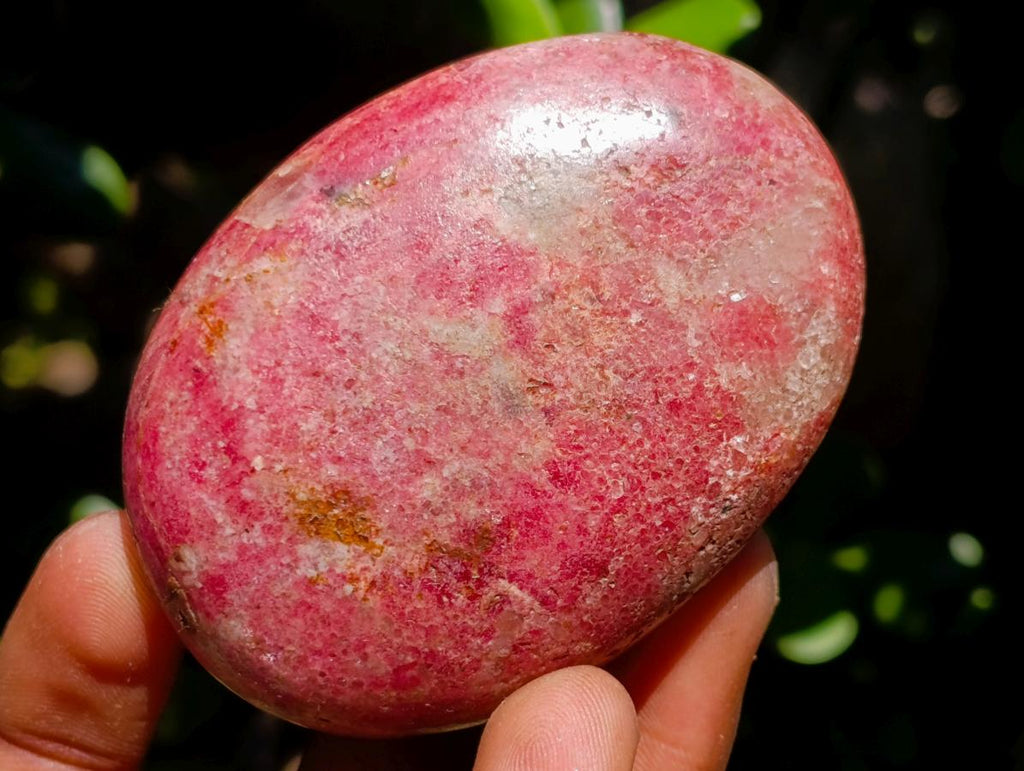 Polished Red Rhodesian Rhodonite Free Forms x 10 From Rhusinga, Zimbabwe - Toprock Gemstones and Minerals 