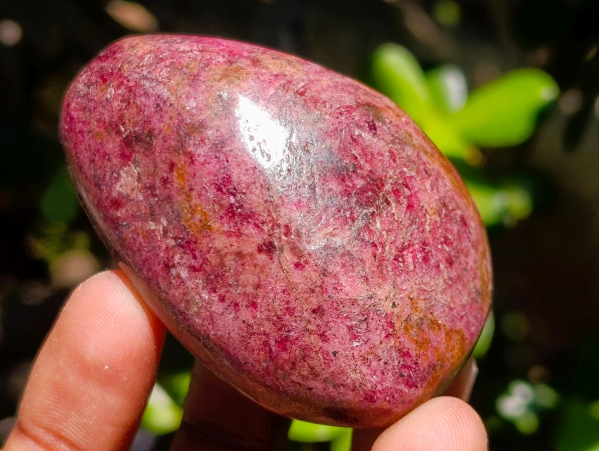 Polished Red Rhodesian Rhodonite Free Forms x 10 From Rhusinga, Zimbabwe - Toprock Gemstones and Minerals 