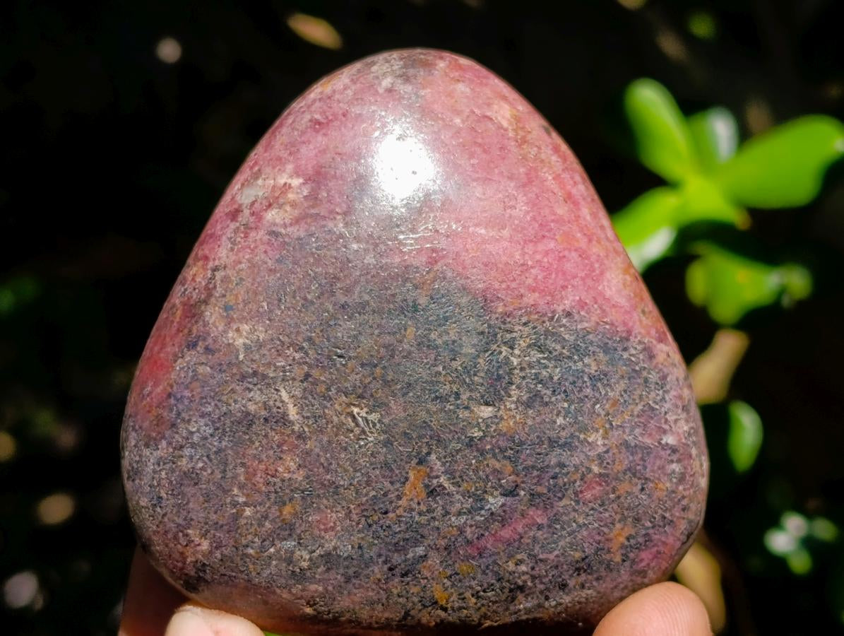Polished Red Rhodesian Rhodonite Free Forms x 10 From Rhusinga, Zimbabwe - Toprock Gemstones and Minerals 