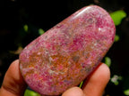 Polished Red Rhodesian Rhodonite Free Forms x 10 From Rhusinga, Zimbabwe - Toprock Gemstones and Minerals 