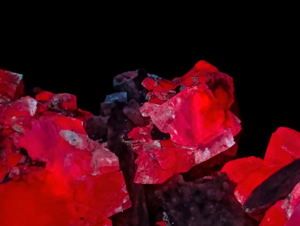 Natural Stacked Rhombohedral Calcite Crystals with Phosphorus Aragonite and Spearhead Crystals x 3 From Albert's Mountain, Lesotho - Toprock Gemstones and Minerals 