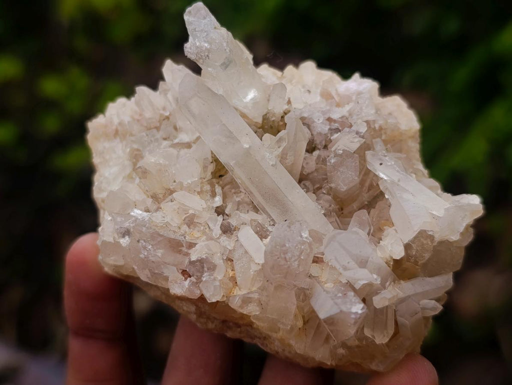 Natural Malagasy Quartz Clusters x 6 From Madagascar - Toprock Gemstones and Minerals 