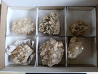 Natural Malagasy Quartz Clusters x 6 From Madagascar - Toprock Gemstones and Minerals 
