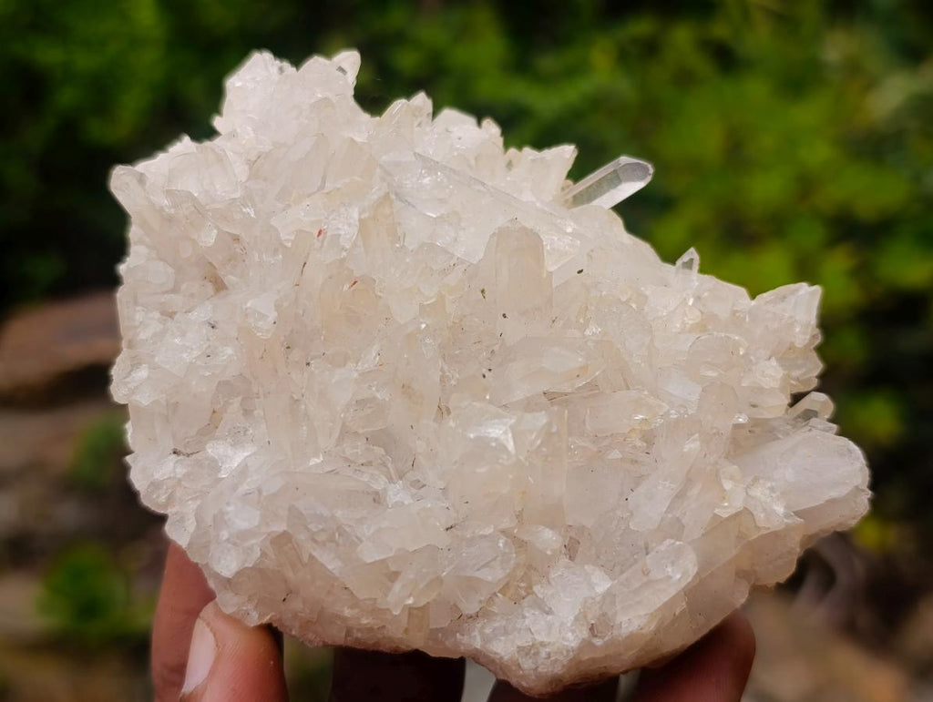 Natural Malagasy Quartz Clusters x 6 From Madagascar - Toprock Gemstones and Minerals 