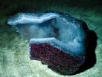 Natural Blue Lace Agate Geode and Vug Specimens x 12 From Nsanje, Malawi - Toprock Gemstones and Minerals 