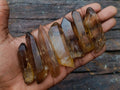 Natural Smokey Quartz Single Crystals x 70 From Zambia - Toprock Gemstones and Minerals 