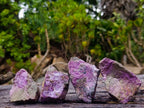 Natural Cobbed Stichtite Specimens x 24 From Barberton, South Africa - Toprock Gemstones and Minerals 