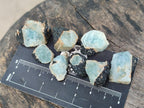 Natural Rare Aquamarine in Black Tourmaline Semi Crystal Specimens x 1,83 Kg Lot From Karibib, Namibia - Toprock Gemstones and Minerals 