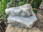 Natural XL Blue Lace Agate Geode Specimen x 1 From Nsanje, Malawi - Toprock Gemstones and Minerals 