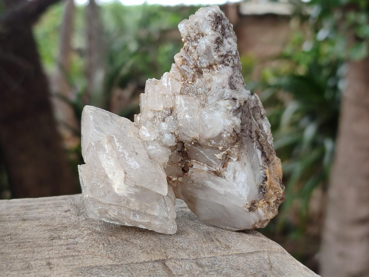 Natural Stacked Rhombohedral Calcite Specimens x 6 From Albert's Mountain, Lesotho - Toprock Gemstones and Minerals 