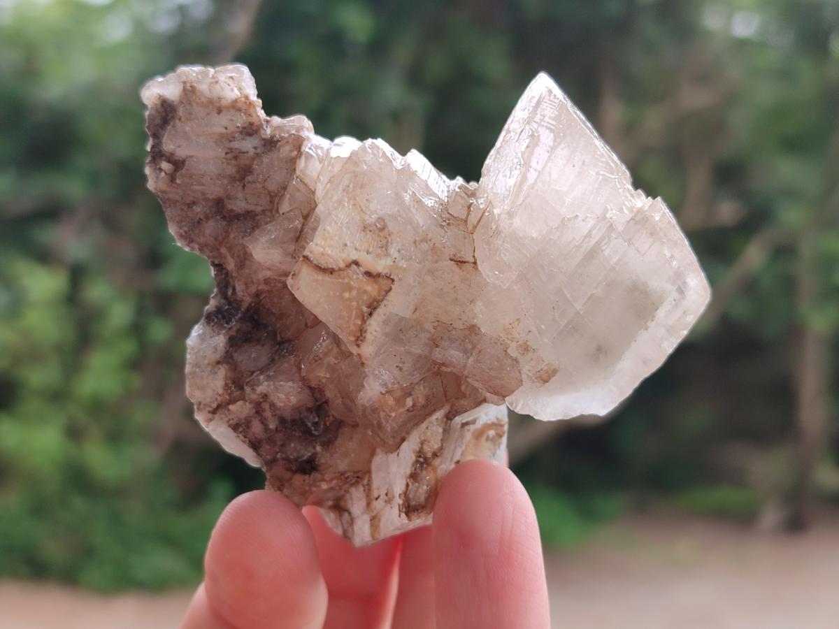Natural Stacked Rhombohedral Calcite Specimens x 6 From Albert's Mountain, Lesotho - Toprock Gemstones and Minerals 