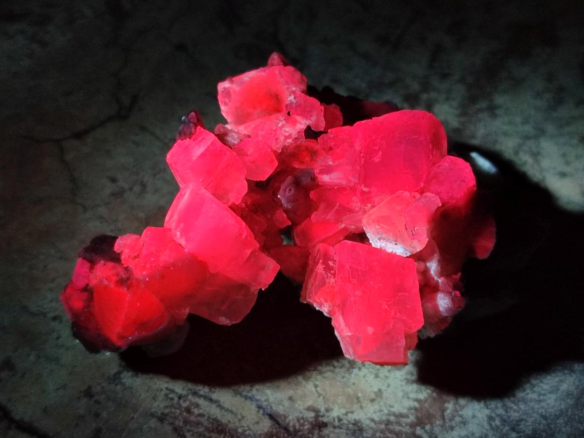 Natural Stacked Rhombohedral Calcite Specimens x 6 From Albert's Mountain, Lesotho - Toprock Gemstones and Minerals 