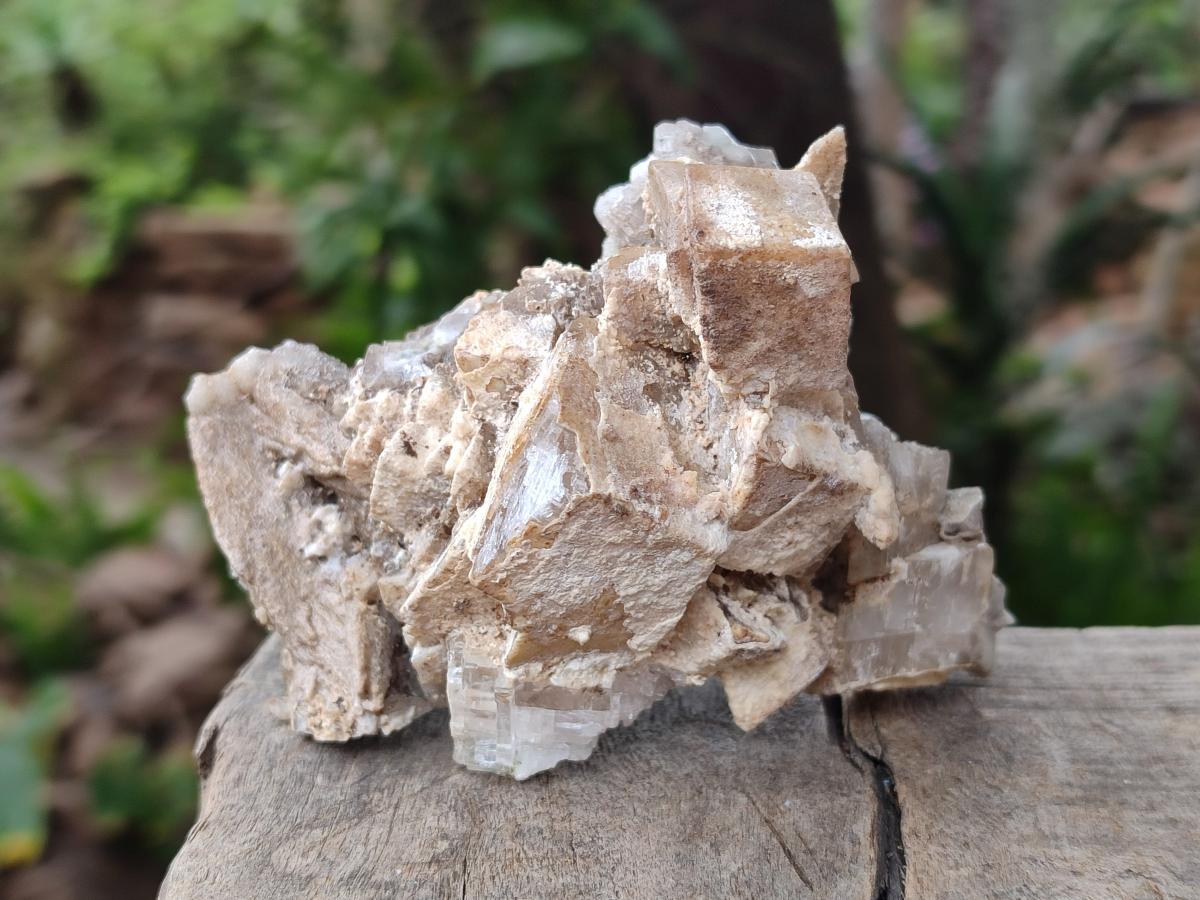 Natural Stacked Rhombohedral Calcite Specimens x 6 From Albert's Mountain, Lesotho - Toprock Gemstones and Minerals 