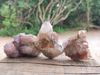 Natural Mix of Spirit Quartz Clusters x 12 From Boekenhouthoek, South Africa - Toprock Gemstones and Minerals 
