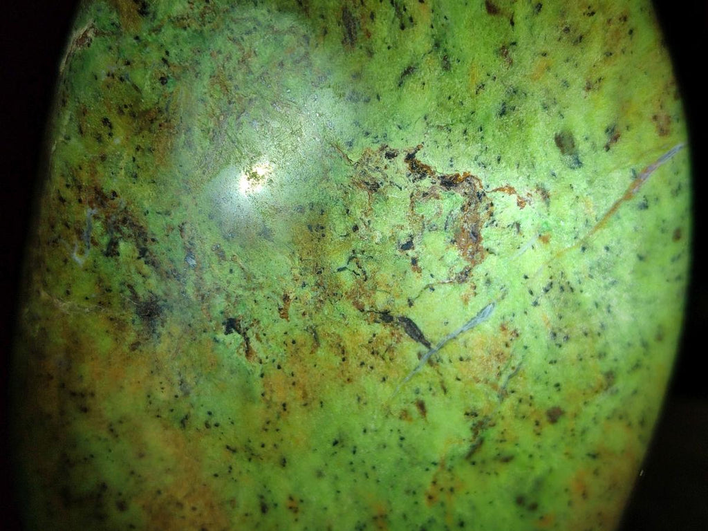 Polished Large Green Chrysoprase Standing Display Piece x 1 From Ambatondrazaka, Madagascar - Toprock Gemstones and Minerals 