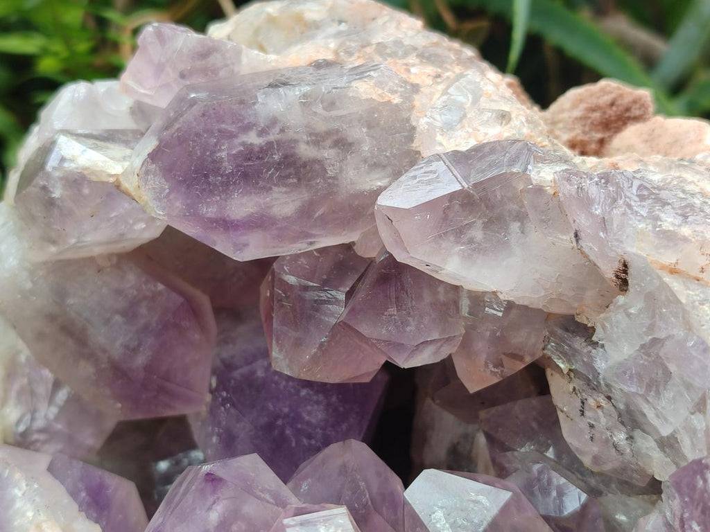 Natural Large Jacaranda Amethyst Cluster x 1 From Mumbwa, Zambia - Toprock Gemstones and Minerals 