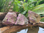 Natural Cobbed Stichtite Specimens x 24 From Barberton, South Africa - Toprock Gemstones and Minerals 