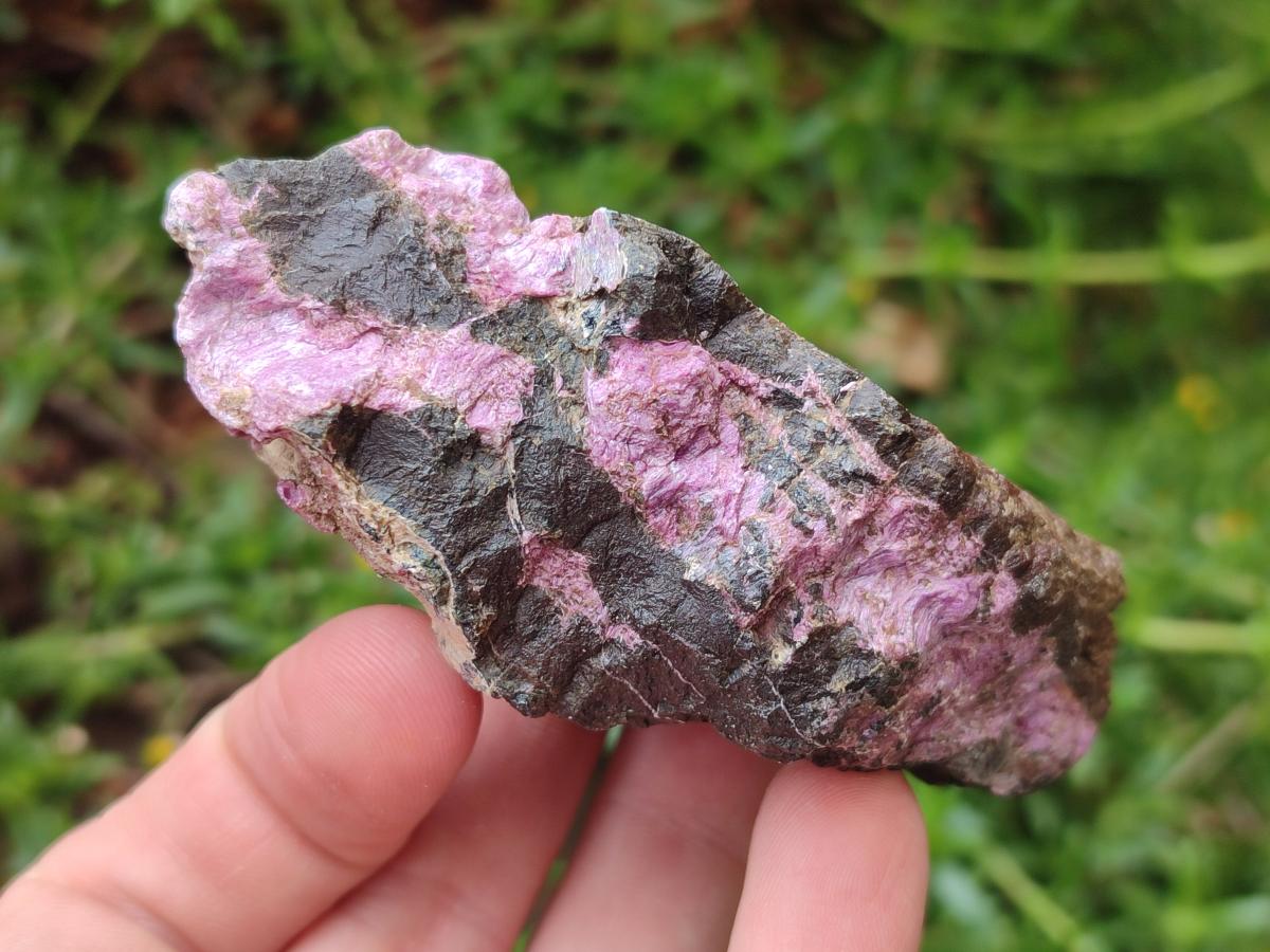 Natural Cobbed Stichtite Specimens x 24 From Barberton, South Africa - Toprock Gemstones and Minerals 