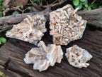 Natural Mix of Lesotho Calcite Specimens x 4 From Albert's Mountain, Lesotho - Toprock Gemstones and Minerals 