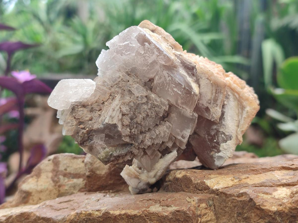 Natural Mix of Lesotho Calcite Specimens x 4 From Albert's Mountain, Lesotho - Toprock Gemstones and Minerals 
