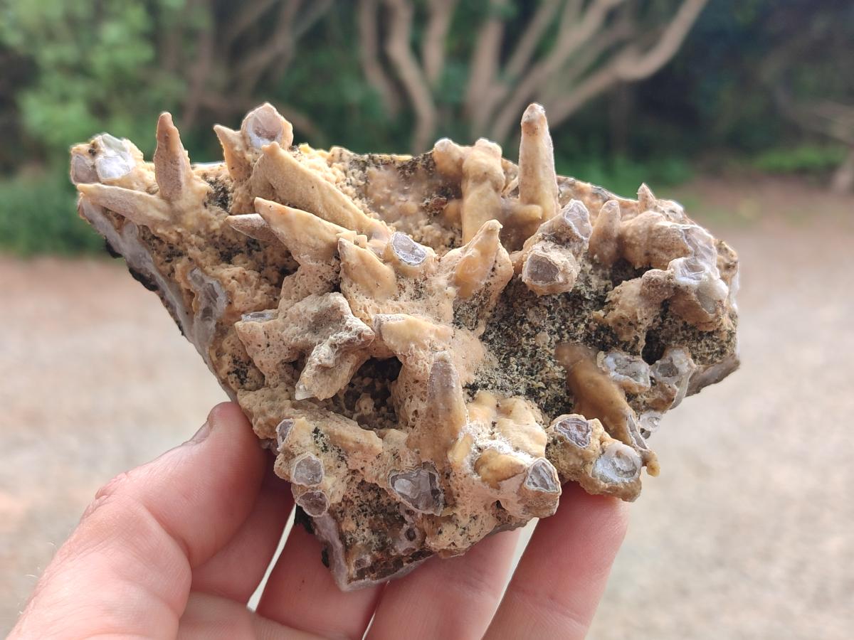 Natural Mix of Lesotho Calcite Specimens x 4 From Albert's Mountain, Lesotho - Toprock Gemstones and Minerals 