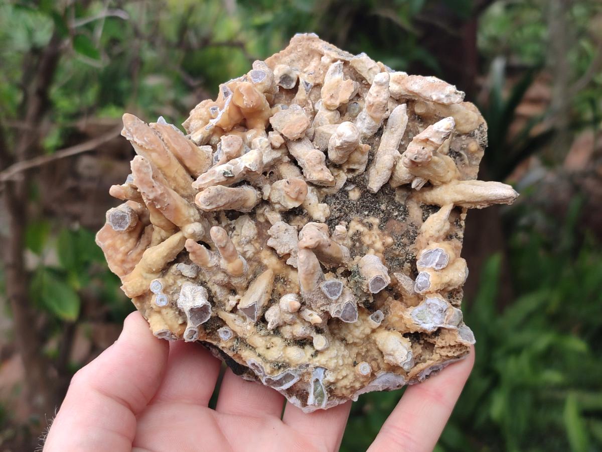 Natural Mix of Lesotho Calcite Specimens x 4 From Albert's Mountain, Lesotho - Toprock Gemstones and Minerals 