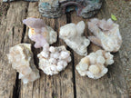 Natural Mix of Spirit Quartz Clusters x 6 From Boekenhouthoek, South Africa - Toprock Gemstones and Minerals 