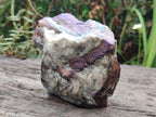 Natural Large Metallic Cobbed Purpurite Specimens x 2 From Erongo, Namibia - Toprock Gemstones and Minerals 