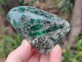 Polished Emerald Mica 'Mutokolite' Standing Display Pieces x 3 From Mutoko, Zimbabwe - Toprock Gemstones and Minerals 