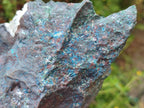 Natural Cobbed Shattuckite Specimens x 7 From Kaokoveld, Namibia - Toprock Gemstones and Minerals 