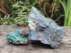 Natural Cobbed Shattuckite Specimens x 7 From Kaokoveld, Namibia - Toprock Gemstones and Minerals 
