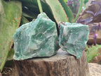 Natural Swazi Jade Cobbed Specimens x 12 From Swaziland