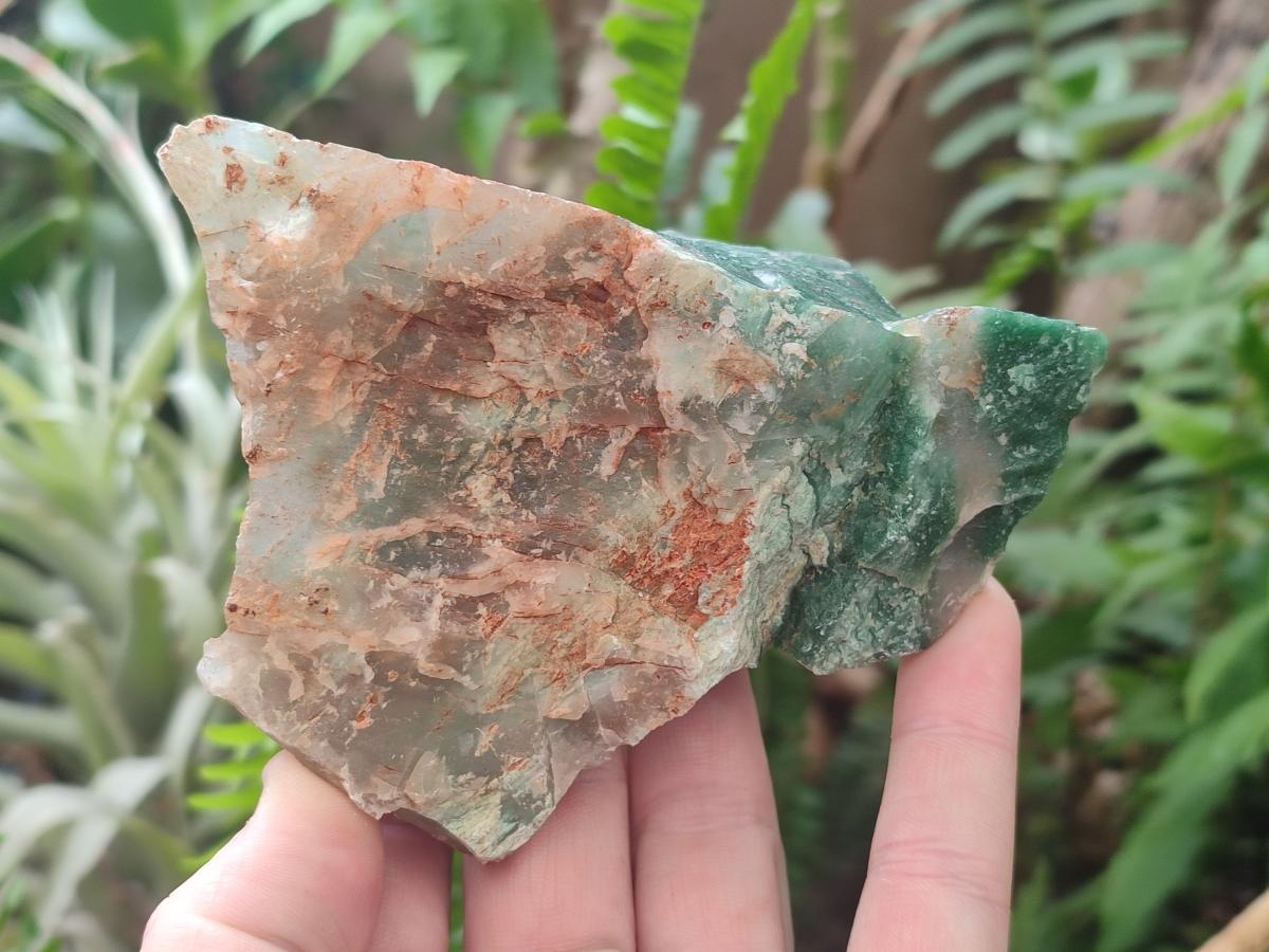 Natural Swazi Jade Cobbed Specimens x 12 From Swaziland