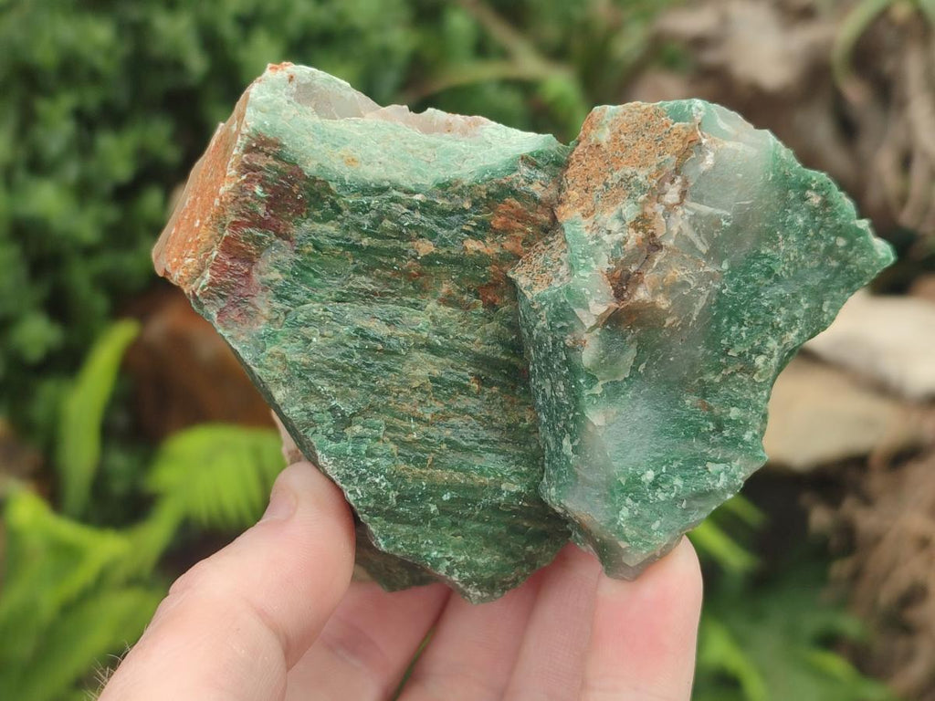 Natural Swazi Jade Cobbed Specimens x 12 From Swaziland