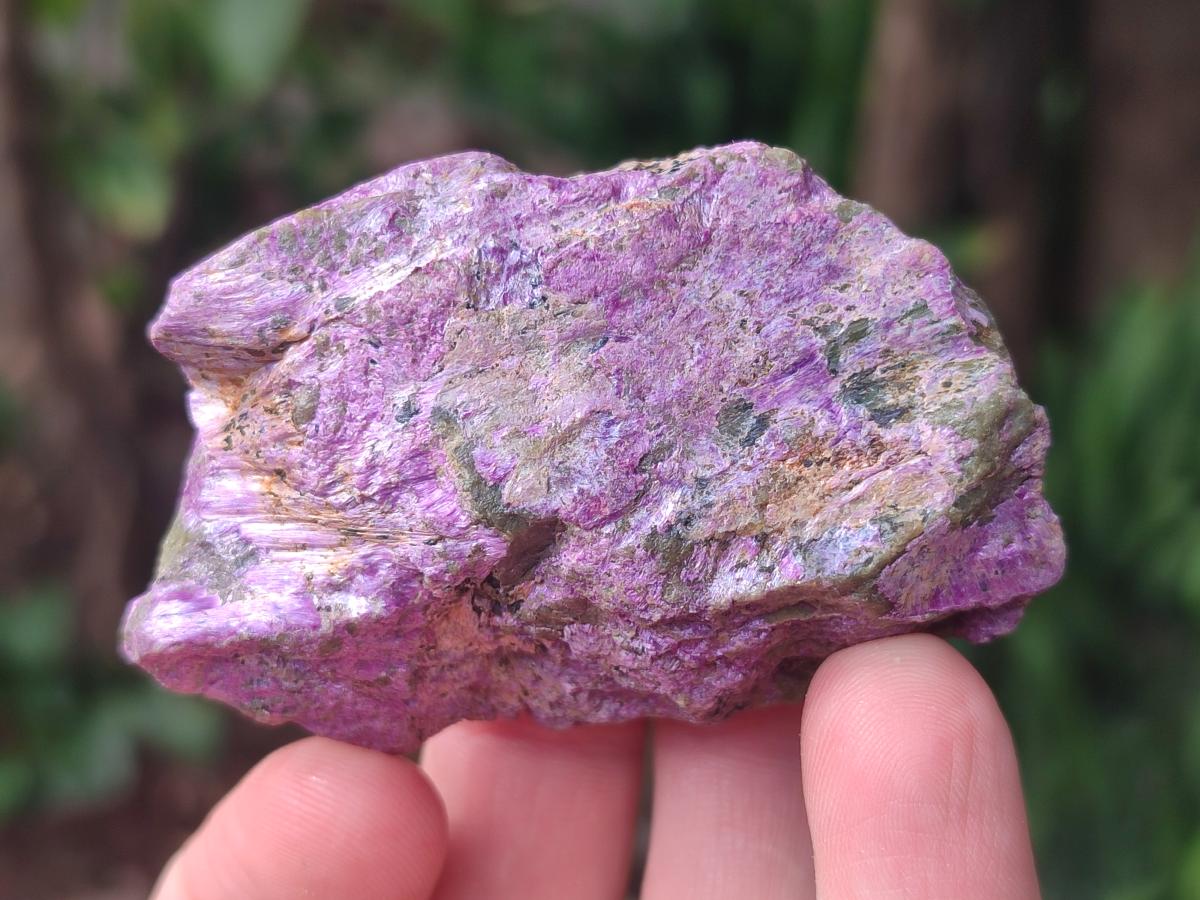 Natural Cobbed Stichtite Specimens x 35 From Barberton, South Africa