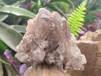 Natural Red Hematoid Quartz Clusters x 3 From Karoi, Zimbabwe