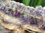 Natural Dark and Chevron Amethyst Clusters x 5 From Mapatizya, Zambia